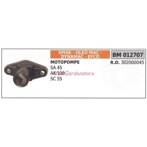 Collecteur d'aspiration EMAK motopompe SA 45 AK 100 SC 55 012707