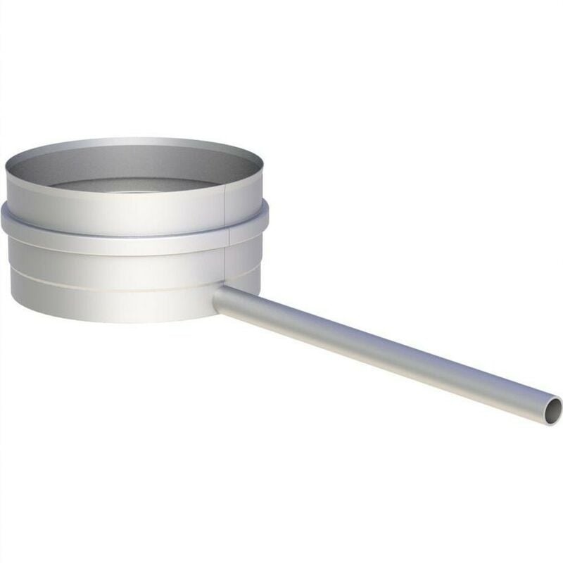 Collecteur de condensats ø 150 x 250 mm avec tuyau d'écoulement