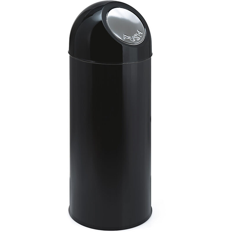 Frankel kaiserkraft, Poubelle à poussoir, acier, capacité 55 l