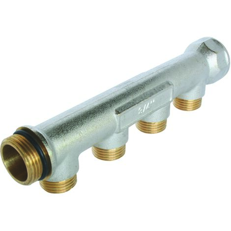 Collecteur de distribution 4 sorties à portée plate easy lock m1/2