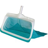 Épuisette De Fond Piscine Avec Cadre Aluminium - Filet à Mailles Serrées, Compatible Tous Manches