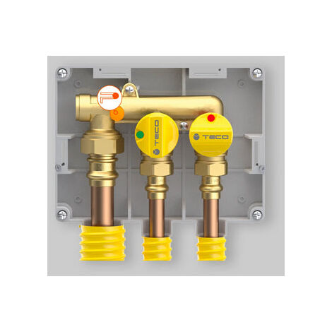 Collecteur de gaz bidirectionnel multi-interception K 2.2 Teco 1" X 3/4"