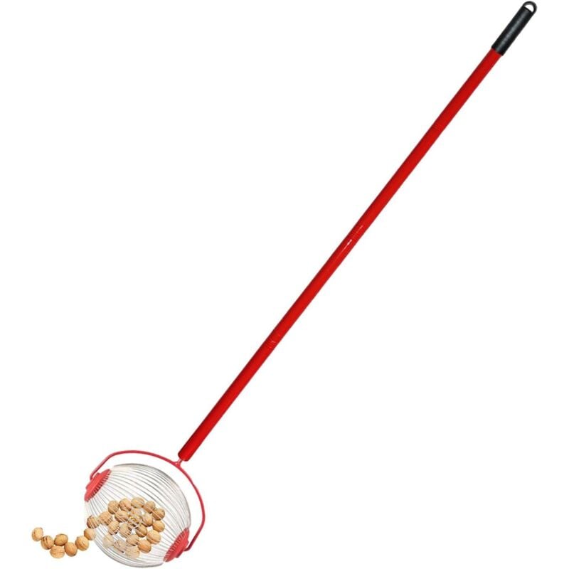 Collecteur de noix à rouleau collecteur de cueilleur de châtaignes avec tige télescopique collecteur de noix de jardin collecteur de rouleaux