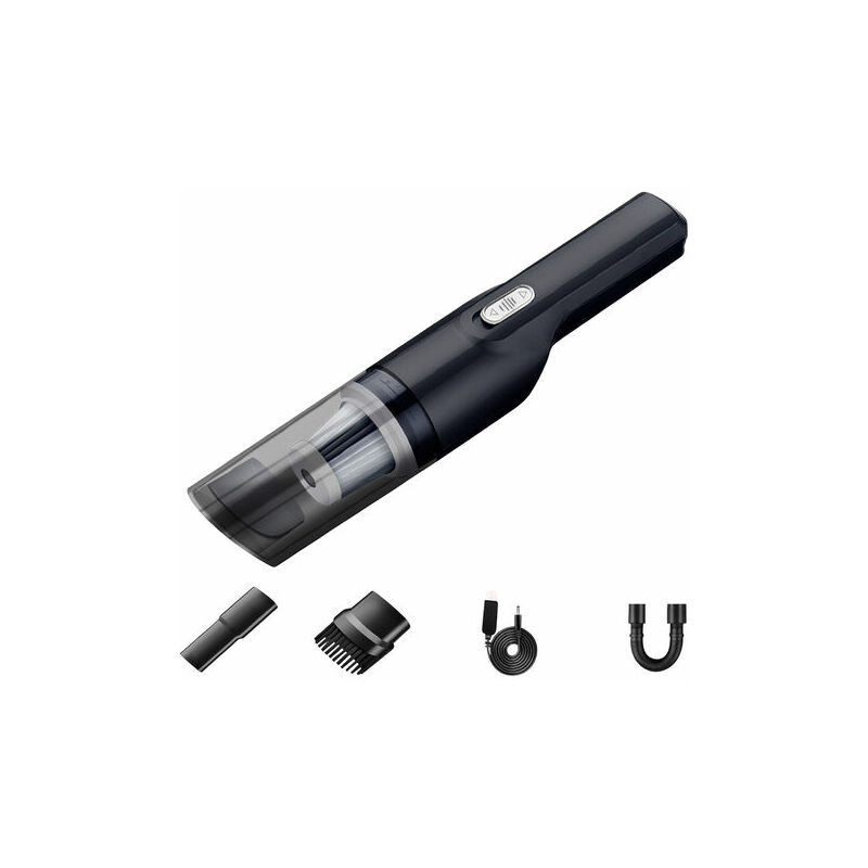 Qersta - Collecteur de poussière Capteur de poussière Aspirateur Nettoyeur de poussière Mini collecteur de poussière , Le noir