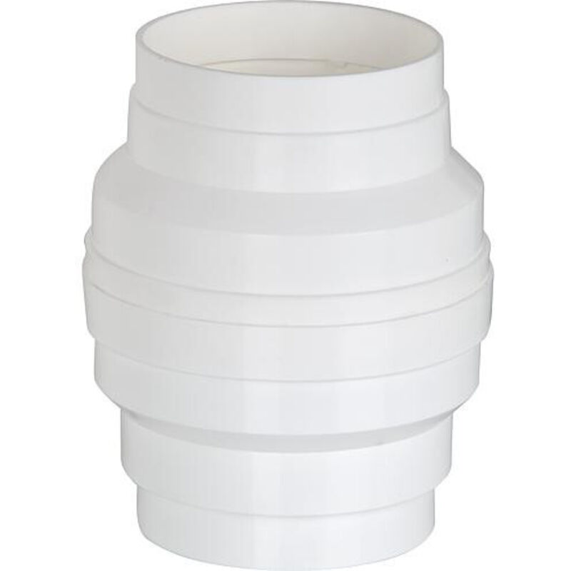 Piège d'eau de condensation Upmann vertical diamètre 125 sur diamètre 150 mm blanc