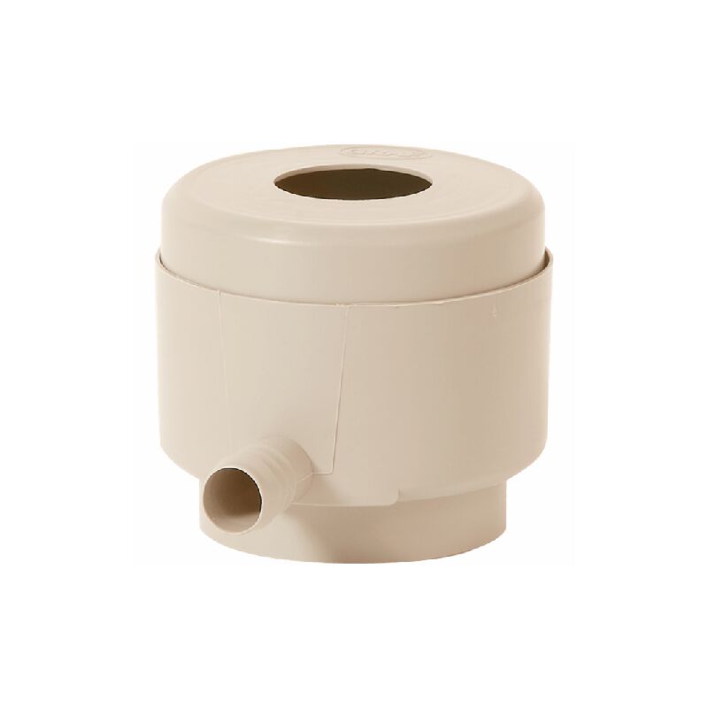 FP – Collecteur filtrant pour gouttières 80/100 mm – Tuyau de 25 cm – Résistant au gel et aux UV – Fabrication française