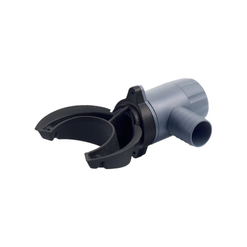 Garantia - Collecteur eau de pluie speedy Eco Goutiere ronde gris (sans découpe de gouttière)