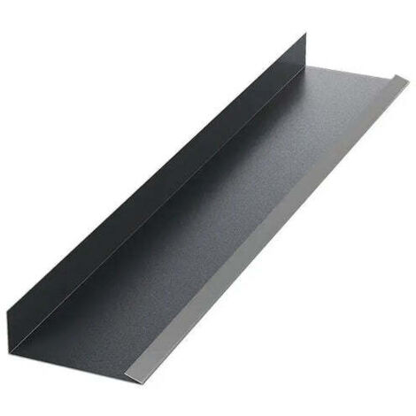 Collecteur fronton, gris Mat RAL 7024
