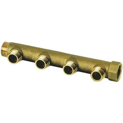 Collecteur laiton chantier 4 sorties