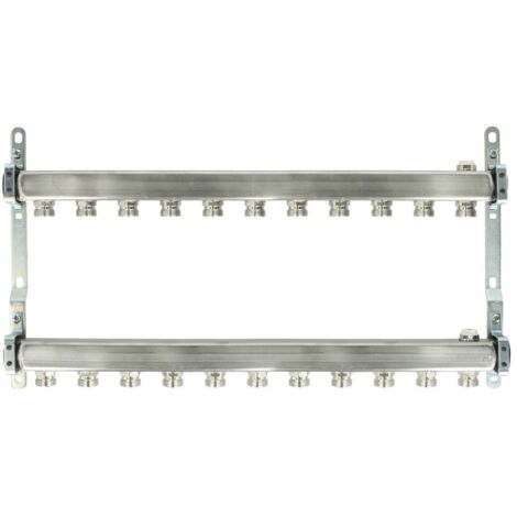 Collecteur pour radiateur 11 circuits 1’’ acier inoxydable
