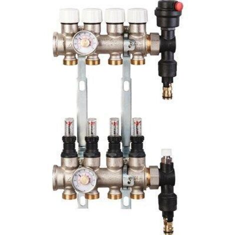 Collecteur Rbm 6+6 Distribution De Chauffage Complète - Rbm