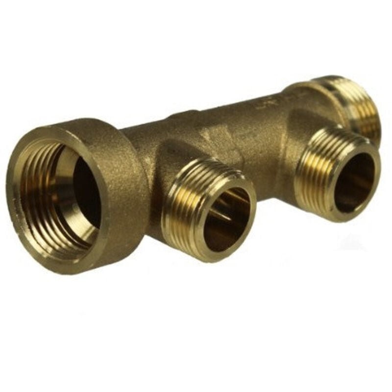 Watts - Collecteur sanitaire 1'(26/34) Mâle/Femelle 2 départs 3/4'