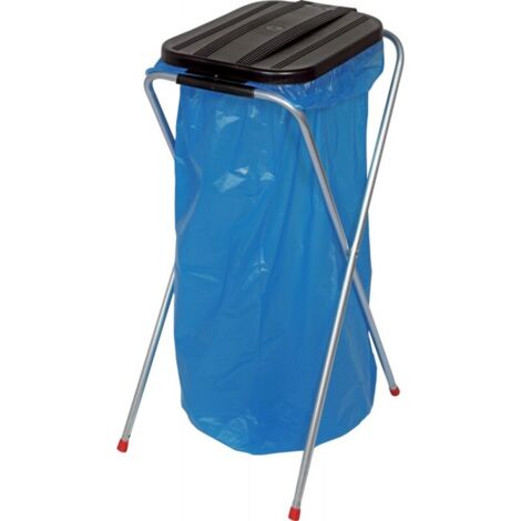 Collecteurs de déchets 1x70 l Stat.avec couvercle