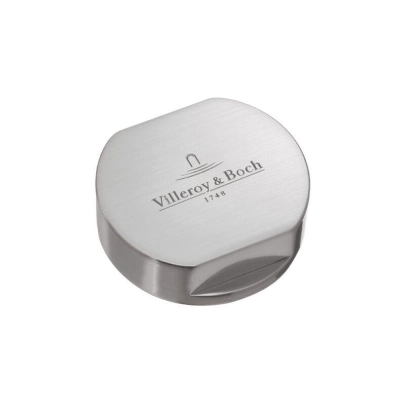 Villeroy&boch - Bouton pour vidage évier 1 cuve finition inox brossé