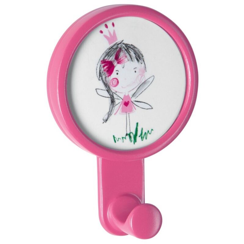 Spirella Ron collection, Crochet adhésif 7x10,6, ABS, Rose