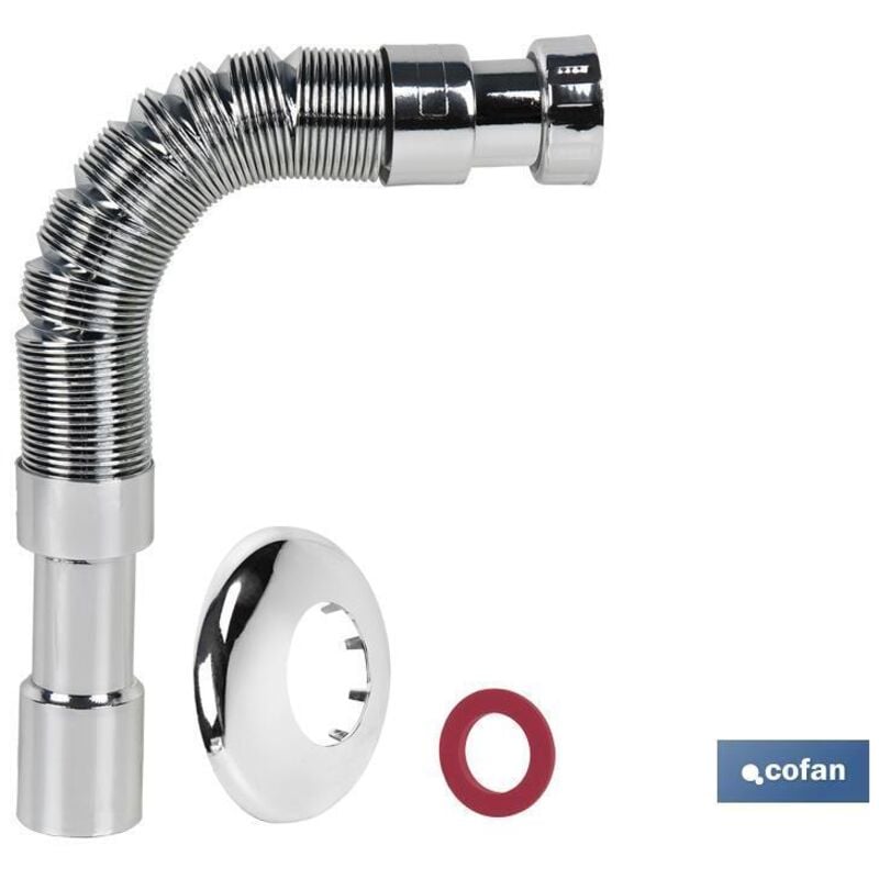 Tubo Flessibile Metallico 1 1/4 Ø32-40 300-720 Mm