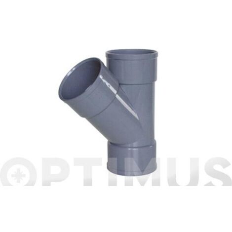 COLLEGAMENTO BYPASS 45Âº FEMMINA PVC EVACUAZIONE 32MM