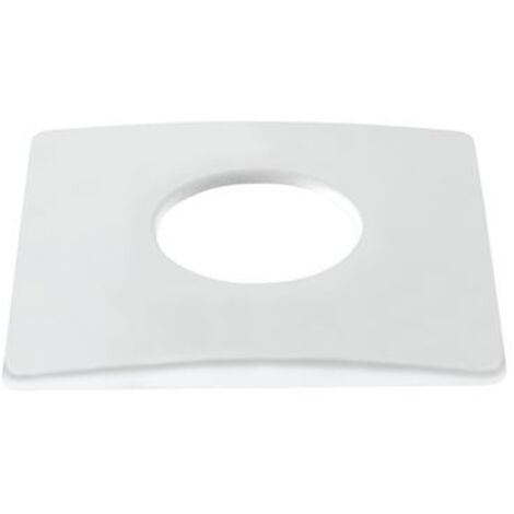 Collerette aimantée carrée pour EF6 couleur : blanc ARIC 11009