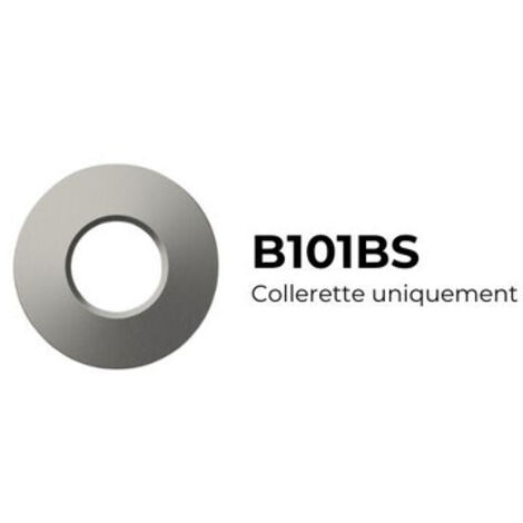 Collerette Alu Brossé ronde magnétique pour TWO et CANIS - B101BS - SOLUM
