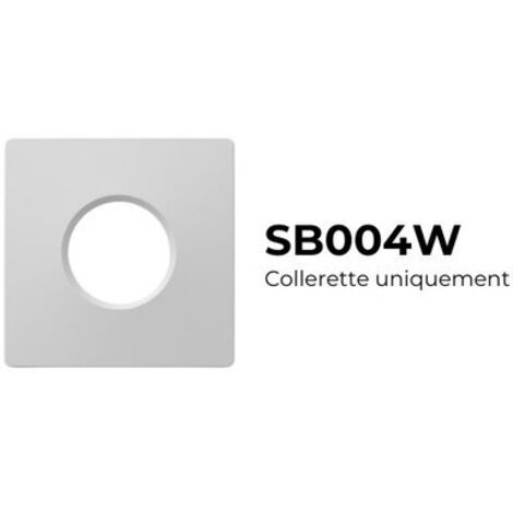 Collerette Blanche - Carrée magnétique pour ONE TELES ANDRO - SB004W - SOLUM