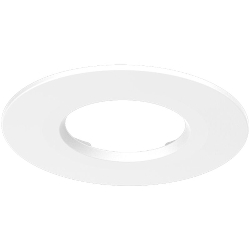 Miidex Lighting - Collerette carrée fixe pour spot led eclat ii ® noir