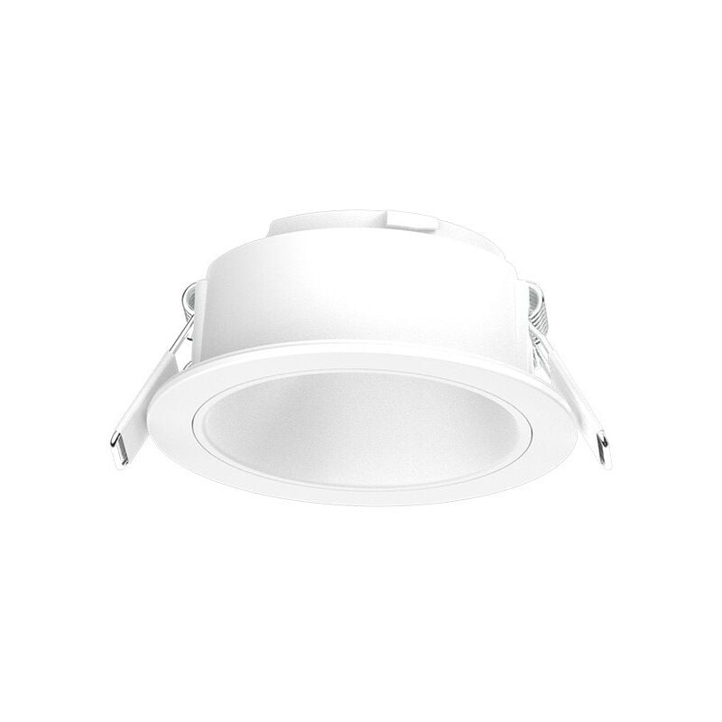 Miidex Lighting - Collerette ronde basse luminance pour spot led eclat ii ® blanc - blanc
