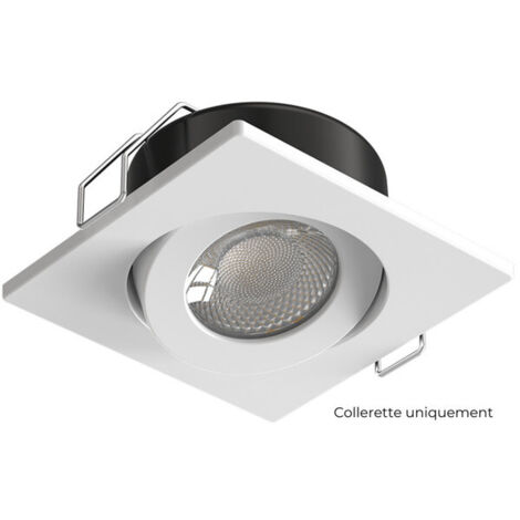 Collerette Carrée Blanc pour COMA - TBC103W - SOLUM