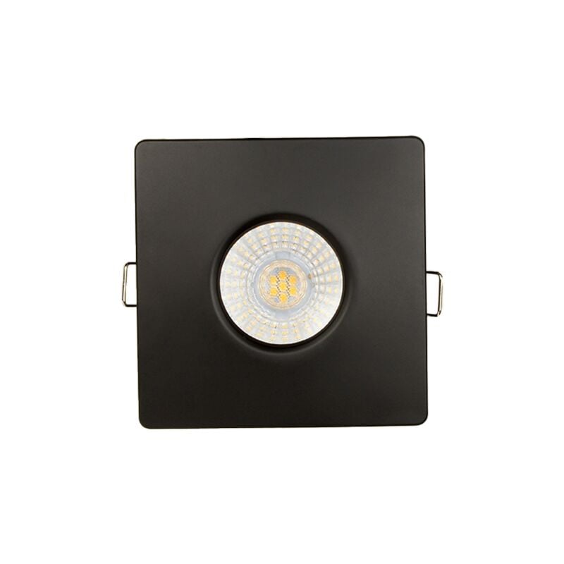 Collerette Noir Mat carrée magnétique pour one teles andro - SB002MB Solum