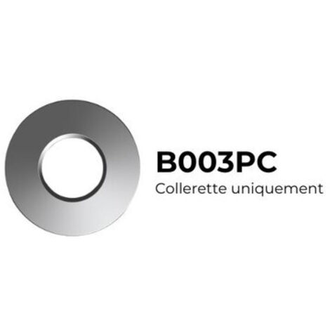 Collerette Chrome ronde magnétique pour ONE TELES ANDRO - B003PC - SOLUM