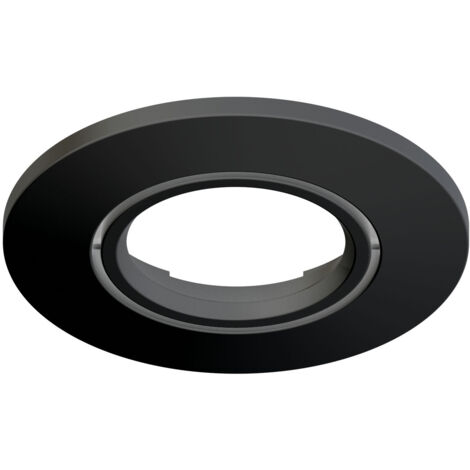 Collerette clipsable pour encastré EDOS couleur : noir ARIC 11061