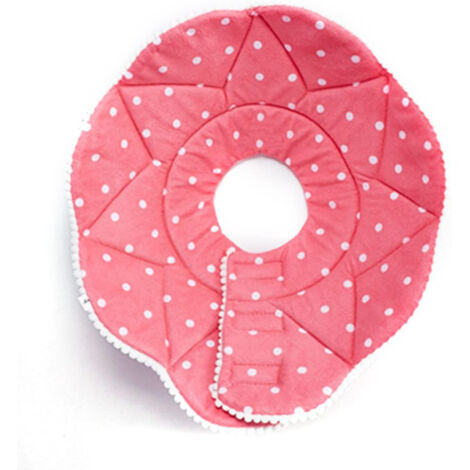 Collerette confortable de post-chirurgie pour chats et chiens, robuste, imperméable, résistante aux griffures et morsures, facile à nettoyer, avec attache ajustable