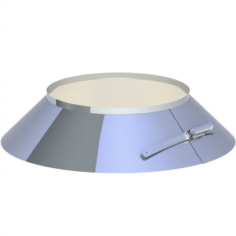 Collerette de solin Ø 180 mm avec bord