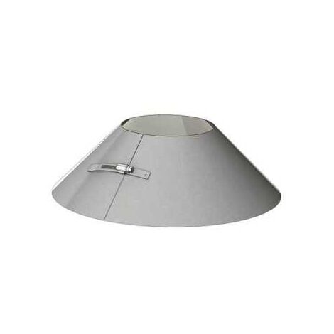 Collerette de solin - Pour double paroi isolé  200  mm