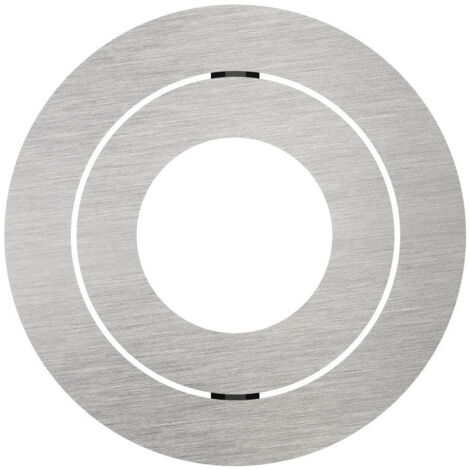 Collerette magnétique SOLUM TB101BS ronde alu brossé pour Spot COMA