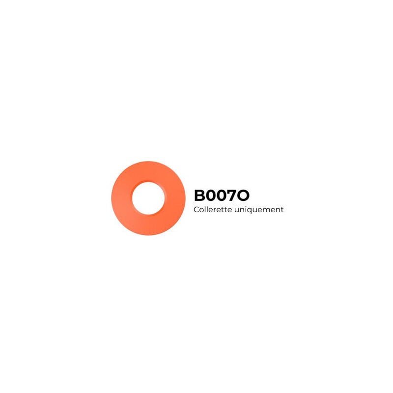 Collerette Orange ronde ral 2004 magnétique pour one teles andro - B007O Solum