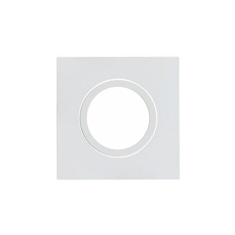 collerette - pour spot europole led up uni - carré - blanc - orientable - europole 5730