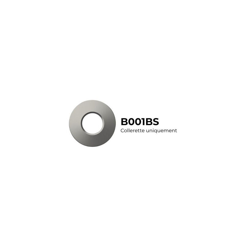 Collerette Alu Brossé ronde magnétique pour one teles andro - B001BS Solum