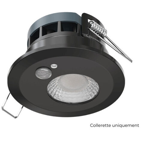 Collerette Ronde Noir Mat pour DRACO et DRACO PRO - R102MB - SOLUM