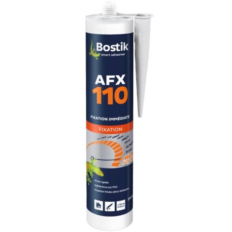 Bostik - Colles mastics agencement décoration afx 110 blanc cartouche de 310 ml - Blanc