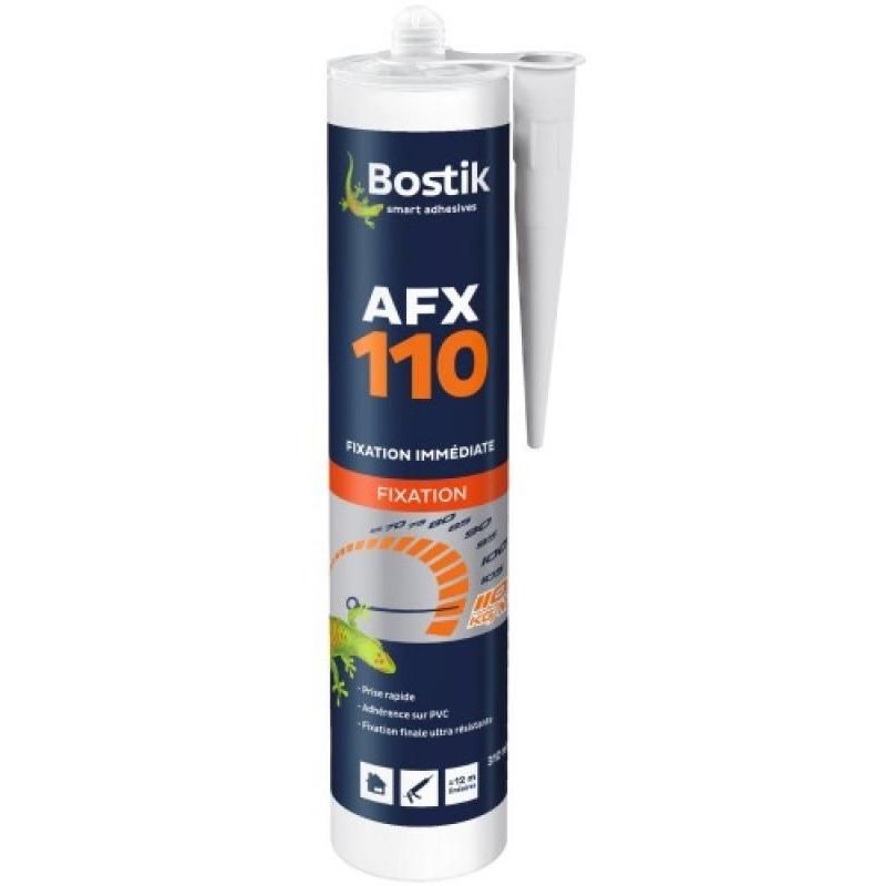 Bostik - Colles mastics agencement décoration afx 110 blanc cartouche de 310 ml