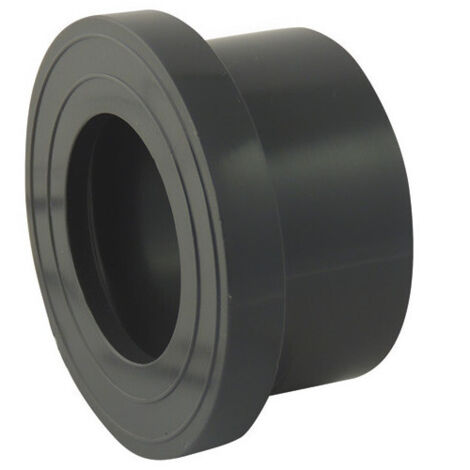 Collet à joint plat PVC pression femelle à coller Ø90 – Raccordement étanche – Pression maxi 16 bars – Pour installations plomberie
