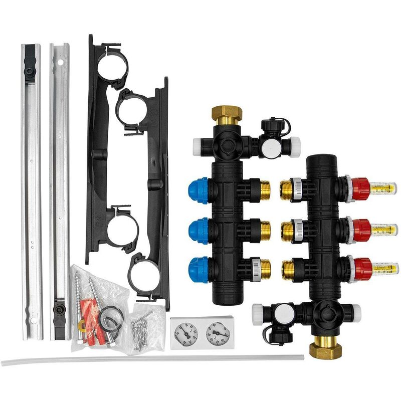 Collettore a 3 vie per riscaldamento a pavimento hkv rmx3 daikin ecollectrmx3a