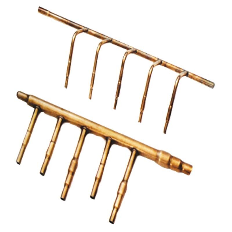 Collecteurs en cuivre à 5 sorties +1