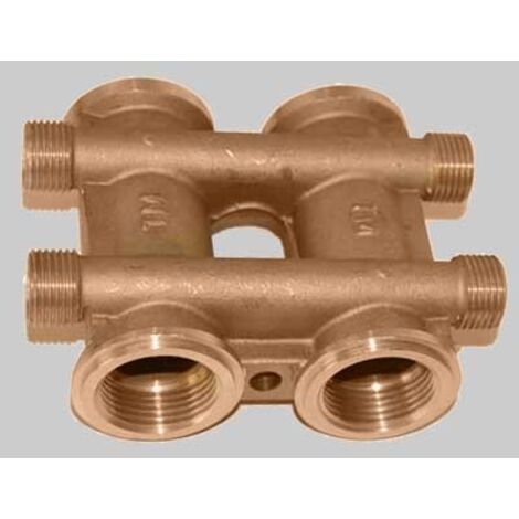 COLLETTORE COMPLANARE TIEMME - 1" 2x2