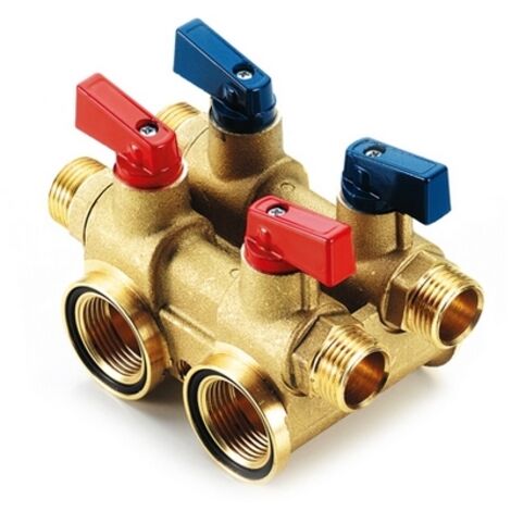 COLLETTORE CON CHIAVE DA 3/4 - 16 x 1/2 PER OGIVA TEFLON- 2 Vie- TIEMM- pezzi 1
