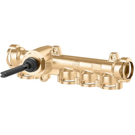 Collettore con intercettazione generale. 3 derivazioni, attacco rapido Caleffi 359630 3