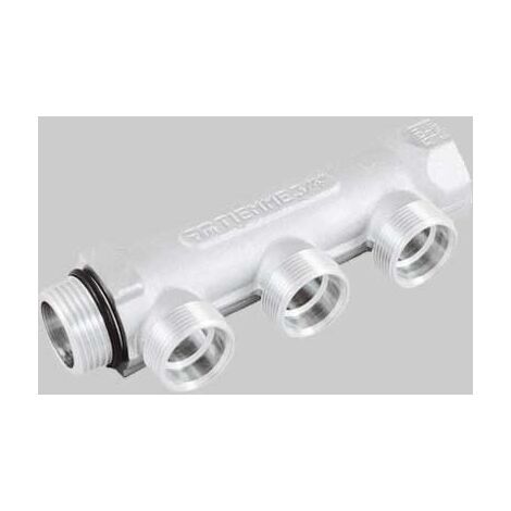 COLLETTORE LINEARE CROMATO  4 VIE 3/4  24 x 19     TIEMME