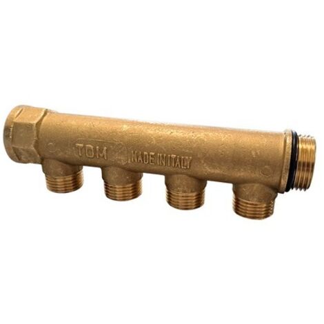 COLLETTORE LINEARE FASATO 3/4 x 1/2 5 Vie