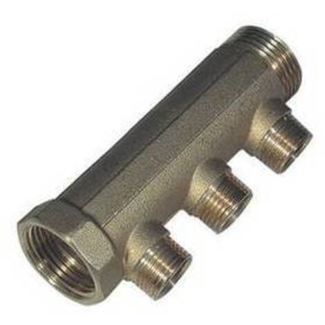 COLLETTORE MF DA 1 x 1/2 PER OGIVA TEFLON 3 Vie TIEMME
