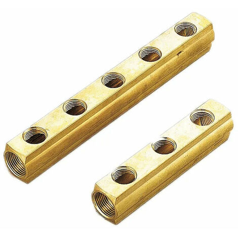 Collettore Riscaldamento 11/4" 4 Vie Da 1/2" A Flauto